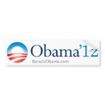 Obama 2012 bumper stickers