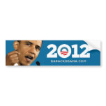 Obama 2012 bumper stickers