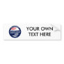 Obama 2012 bumper sticker