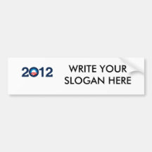 OBAMA 2012 - BUMPER STICKER