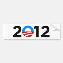 Obama 2012 bumper stickers