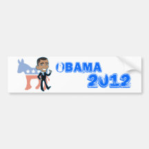 Obama 2012 bumper stickers