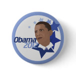 Obama 2012 pinback button