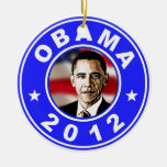 Obama 2012 Commemorative Christmas Tree Ornaments