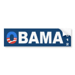 Obama 2012 Election Bumper Sticker bumper stickers