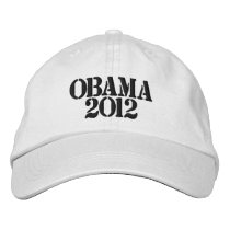 Obama 2012 Embroidered Adjustable Hat Embroidered Hat