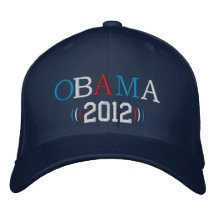 Obama 2012 embroidered baseball cap