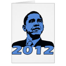 Obama 2012 greeting card