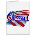Obama 2012! greeting card