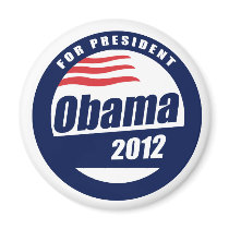 Obama 2012 fridge magnet