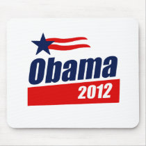 Obama 2012 mouse pad