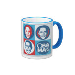 Obama 2012 Pop Art Mug mugs