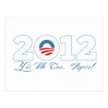 Obama 2012 post card