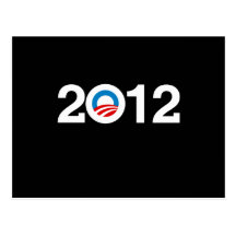 OBAMA 2012 POST CARD