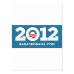 Obama 2012 post cards
