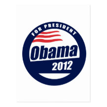 Obama 2012 post cards