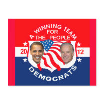 Obama 2012 Postcard