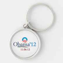 Obama 2012 Premium Campaign Keychain