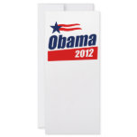 Obama 2012 personalized rack card