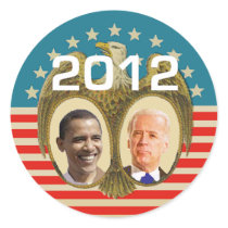 Obama 2012 sticker