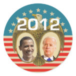 Obama 2012 stickers