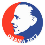 Obama 2012 stickers