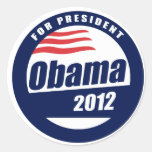Obama 2012 stickers