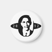 Obama 2012 Style Refrigerator Magnet