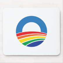 Obama 2012 Support for Gay Marriage Mousepad