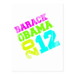 OBAMA 2012 SWAY NEON Vintage.png Post Card