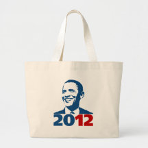 Obama 2012 tote bag