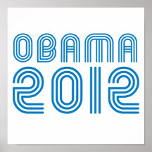 OBAMA 2012 VINTAGE - -.png Posters