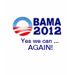 Obama 2012 - Yes we can ... Again! t-shirts