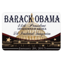 Obama 2013 Inauguration Memorabilia Magnet
