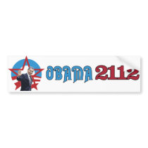 Obama 2112 bumper stickers