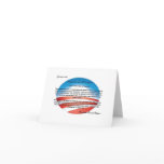 Obama 44th President Note Card