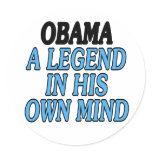 Obama: A legend (stickers)