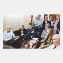 Obama and Biden await updates on bin Laden Sticker