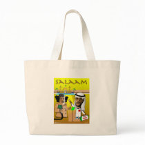 Obama and The Colonel Canvas Bag