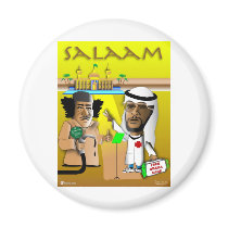 Obama and The Colonel Refrigerator Magnet