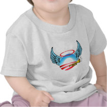 Obama Angel Tee Shirts