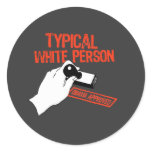 OBAMA APPROVED ROUND STICKER