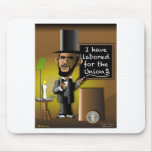 Obama as Lincoln for the Union(s) Mousepad
