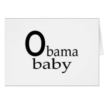 Obama Baby Greeting Card