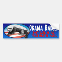 Obama Badger - Just Takes What He Wants Bumper Stickers
