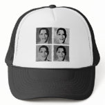 Obama barack and michelle hat