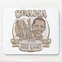 Obama Beer Summit Nonpartisan Gear Mousepad