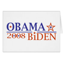 Obama Biden 08 Greeting Card