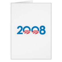 OBAMA BIDEN '08 GREETING CARDS