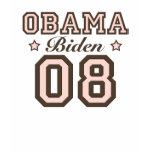 Obama Biden 08 Long Sleeve Tee Shirt